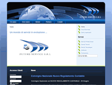 Tablet Screenshot of futureservicesrl.net